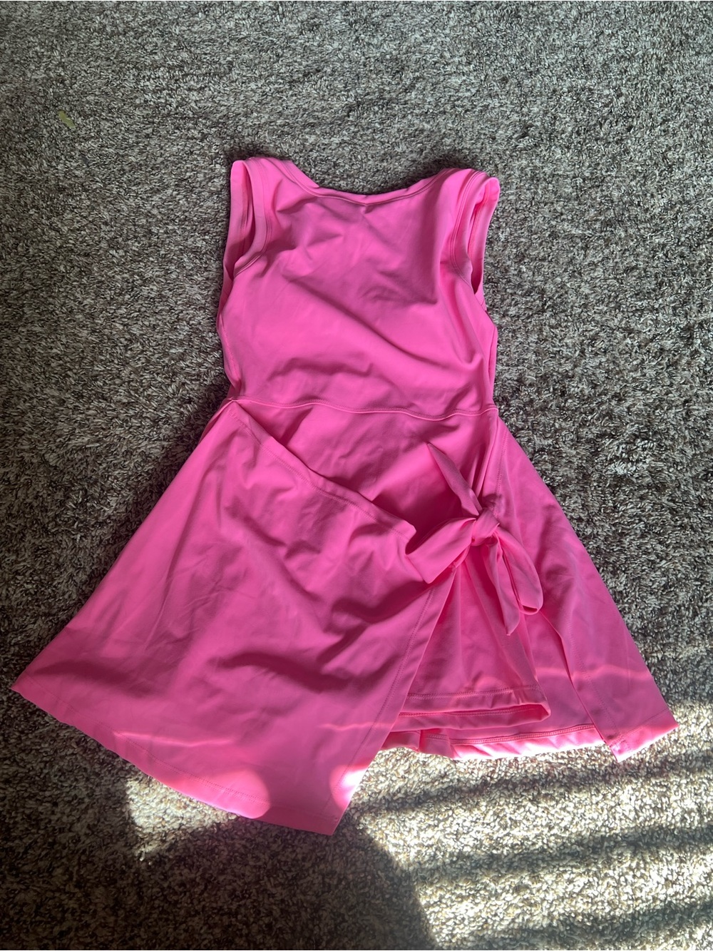 AS Revival Sleeveless Pink Wrap Dress